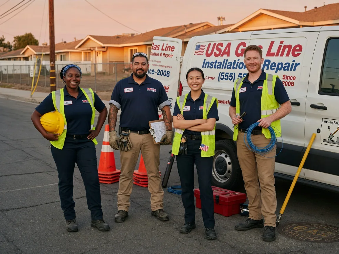 Gas Line Installation company in New Lisbon, IN